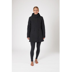 3-in-1 donsjas parka Horze Isabella dames Donker marineblauw