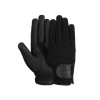 Dames rijhandschoenen Horze Mayla Winter Zwart Dames rijhandschoenen Horze Mayla Winter Zwart