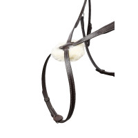 Bride Monterrey Mexicaanse neusriem Horze Cognac Bruin Bride Monterrey Mexicaanse neusriem Horze Cognac Bruin