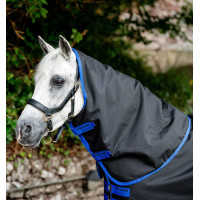 Halsabdeckung Horseware Reißfest Amigo® 900D Leicht 0g Zwart / klassiek blauw