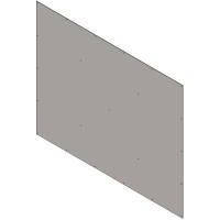 Binnenbekleding van gevel van La Gée-box