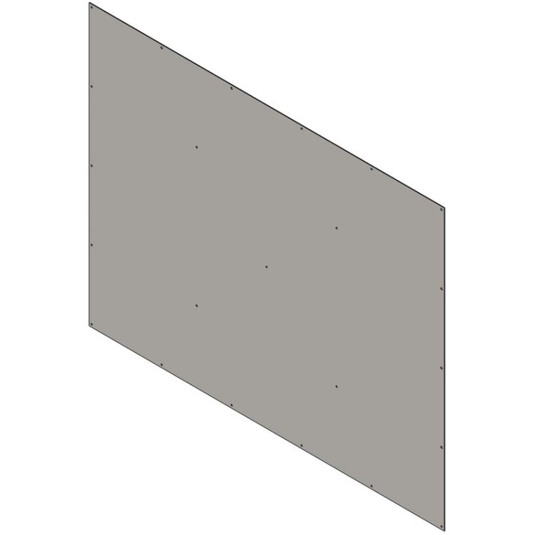 Binnenbekleding van gevel van La Gée-box