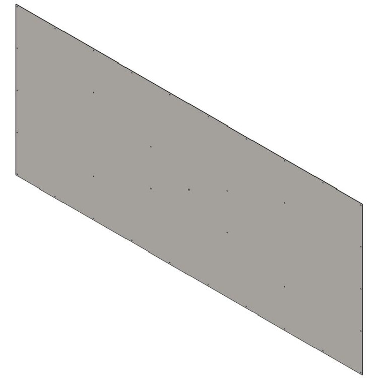 Dubbelwand voor scheiding van box onderkant 3 m La Gée Dubbelwand voor scheiding van box onderkant 3 m La Gée