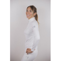 Wedstrijdpolo Pénélope Toscane Wit