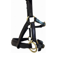 Side-pull leer T van T Donker Havana Bruin