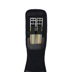 Winston dressuursingel van traagschuim Horze Zwart