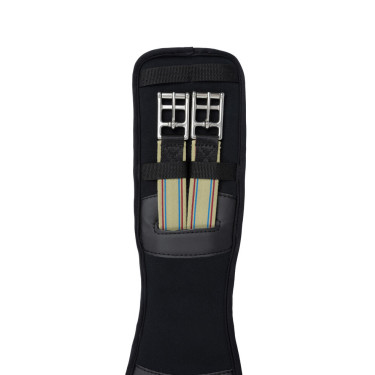 Winston dressuursingel van traagschuim Horze Zwart