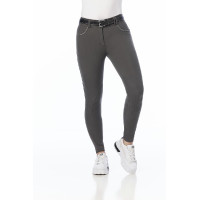 Broek Equithème Belinda Antraciet Grijs Broek Equithème Belinda Antraciet Grijs