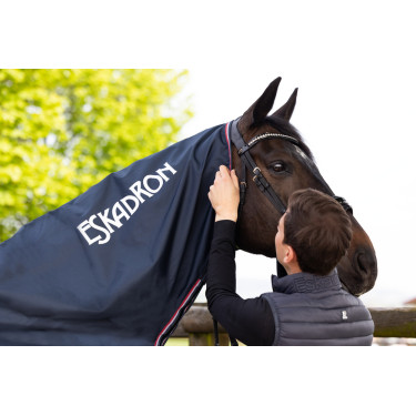 Regenhemd Zipneck Eskadron Marine Marineblauw