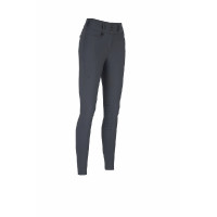 Damesbroek Pikeur Linn met kniestukken grip Ombre sombre