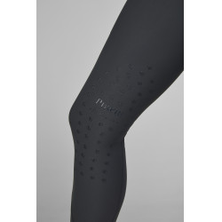 Damesbroek Pikeur Linn met kniestukken grip Donkere schaduw Grijs Damesbroek Pikeur Linn met kniestukken grip Donkere schaduw Grijs