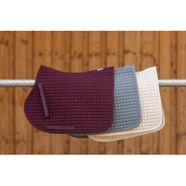 Eskadron zadeldek katoen Duif Violet