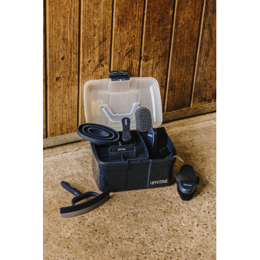 Hippotonic Glitter rosborstel Blauw Hippotonic Glitter rosborstel Blauw