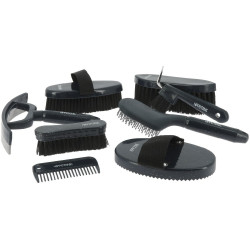 Hippotonic Glitter rosborstel Blauw Hippotonic Glitter rosborstel Blauw