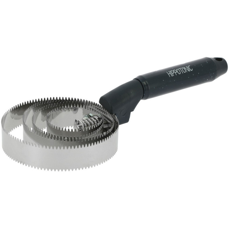 Ronde metalen rosborstel Hippotonic Glitter