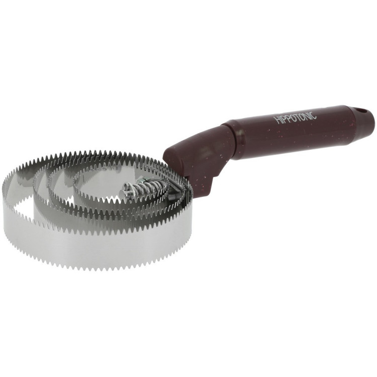 Ronde metalen rosborstel Hippotonic Glitter