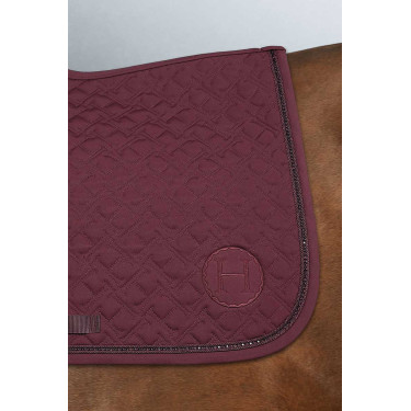 Zadeldek Harcour Saphir Aubergine Bordeaux