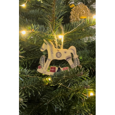 Kerstdecoratie Harcour Beige