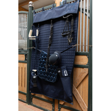 Lange stalafscheiding Eskadron met accessoire Nachtblauw Lange stalafscheiding Eskadron met accessoire Nachtblauw