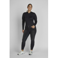 Broek Pikeur Jeans Candela dames full grip Zwart