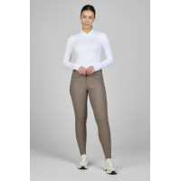 Pikeur Laure damesbroek full grip 3005 met hoge taille Taupe Bruin Pikeur Laure damesbroek full grip 3005 met hoge taille Taupe Bruin
