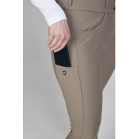 Pikeur Laure damesbroek full grip 3005 met hoge taille Taupe Bruin