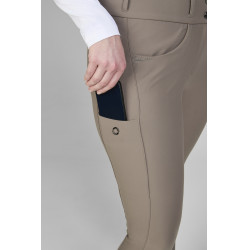 Pikeur Laure damesbroek full grip 3005 met hoge taille Taupe Bruin Pikeur Laure damesbroek full grip 3005 met hoge taille Taupe Bruin