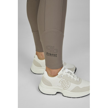Pikeur Laure damesbroek full grip 3005 met hoge taille Taupe Bruin Pikeur Laure damesbroek full grip 3005 met hoge taille Taupe Bruin