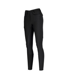 Pikeur Laure damesbroek full grip mid waist 3006 Zwart