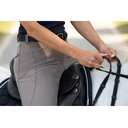 Pikeur Laure damesbroek full grip mid waist 3006 Taupe Bruin