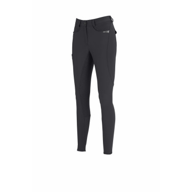 Pikeur Laure damesbroek full grip mid waist 3006 Antraciet Grijs