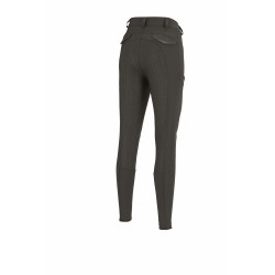 Pikeur Laure damesbroek full grip mid waist 3006 Zwart olijfje Pikeur Laure damesbroek full grip mid waist 3006 Zwart olijfje