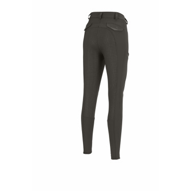 Pikeur Laure damesbroek full grip mid waist 3006 Zwart olijfje Pikeur Laure damesbroek full grip mid waist 3006 Zwart olijfje