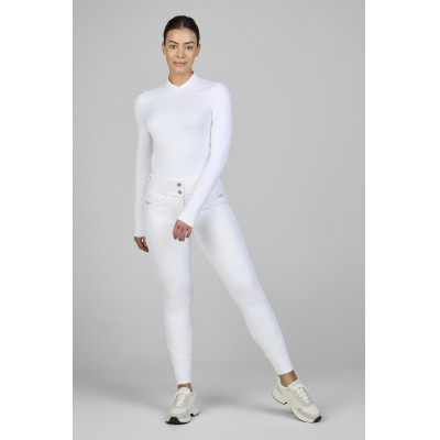 Broek Pikeur Laure full grip dames Wit