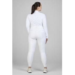 Broek Pikeur Laure full grip dames Wit Broek Pikeur Laure full grip dames Wit
