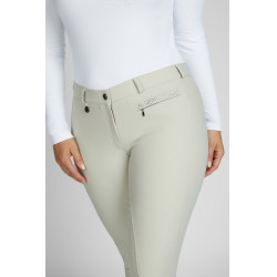Pikeur damesbroek Vally full grip 6106 middelhoge taille Vanillecrème Beige