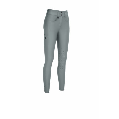 Amia-broek 6805 Pikeur kniestukken grip midhoge taille dames Jade