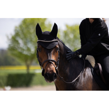 Vliegenmuts Eskadron Dynair Mesh zonder logo Zwart