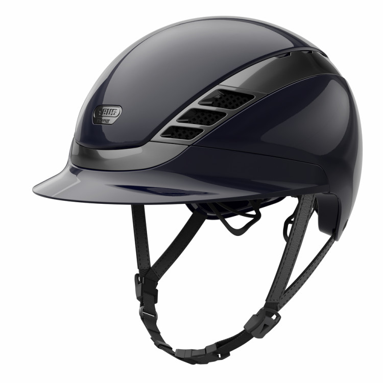 Abus Airluxe Chrome paardrijcap