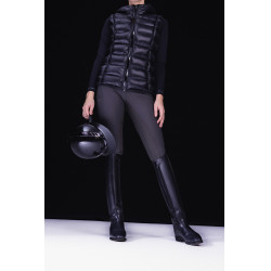 Paardrijcap Abus Airluxe Chroom L.V Glanzend zwart Paardrijcap Abus Airluxe Chroom L.V Glanzend zwart