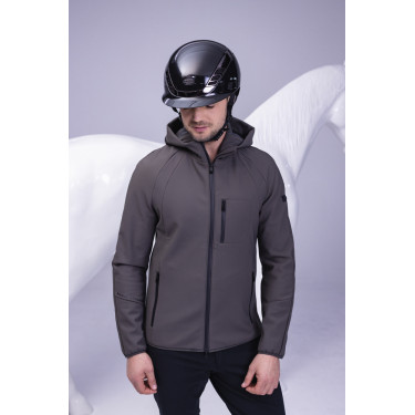 Paardrijcap Abus Airluxe Chroom L.V Glanzend zwart Paardrijcap Abus Airluxe Chroom L.V Glanzend zwart