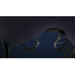 Abus Airluxe Pure paardrijhelm Nachtblauw