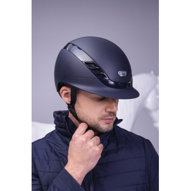 Abus Airluxe Pure paardrijhelm Nachtblauw