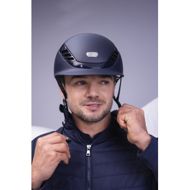 Abus Airluxe Pure paardrijhelm Nachtblauw
