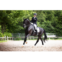 Abus Airluxe Supreme paardrijcap Zwart