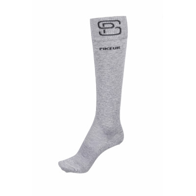 Mesh sokken Pikeur 5733 Sports Gris clair mélangé