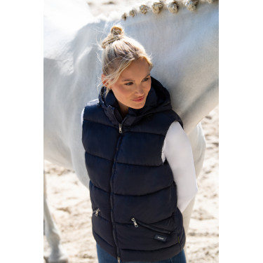 Mouwloze bodywarmer Pikeur Nos Nachtelijke hemel Marineblauw