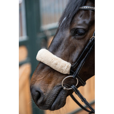 Eskadron hoes van imitatiebont Mokka Bruin