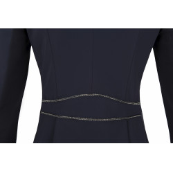 Korte dressuurfrak Pikeur Cecile dames Nachtblauw