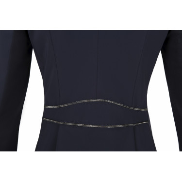 Korte dressuurfrak Pikeur Cecile dames Nachtblauw